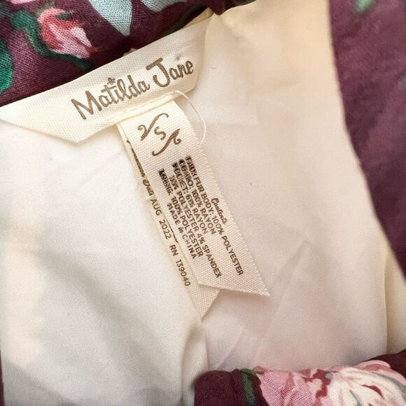 Matilda Jane Snow Day Faux Sherpa Jacket Womens Small White Oversized Cozy - Picture 3 of 9